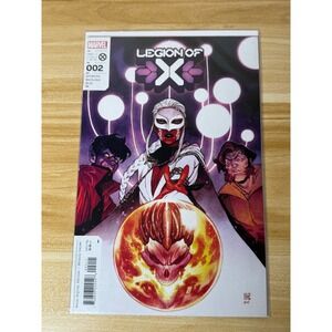 Legion of X #002 Marvel Comic Book (destiny sky) Spurrier Bazaldua Blee